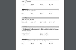 Matura poprawkowa matematyka 2022 - ARKUSZ CKE 