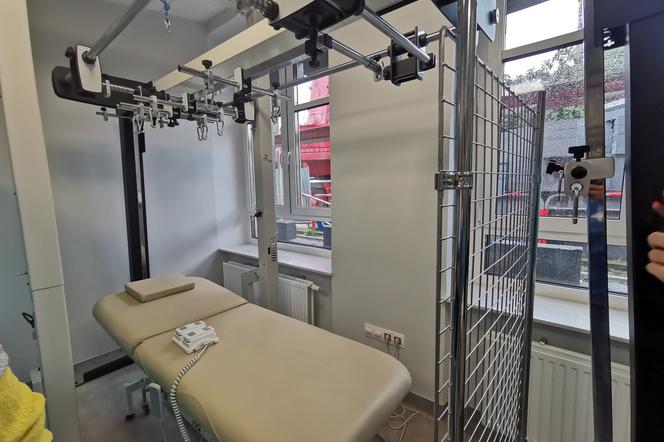 Nowe pomieszczenia zakładu rehabilitacji