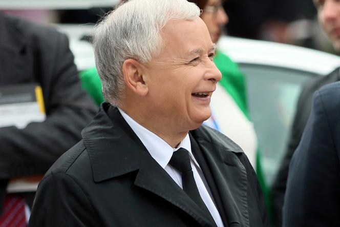 Śmiejący się Kaczyński