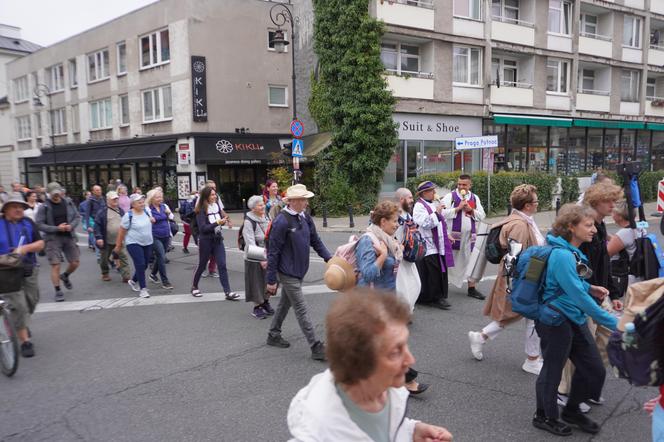 313. Warszawska Pielgrzymka Piesza na Jasną Górę - wymarsz z Warszawy