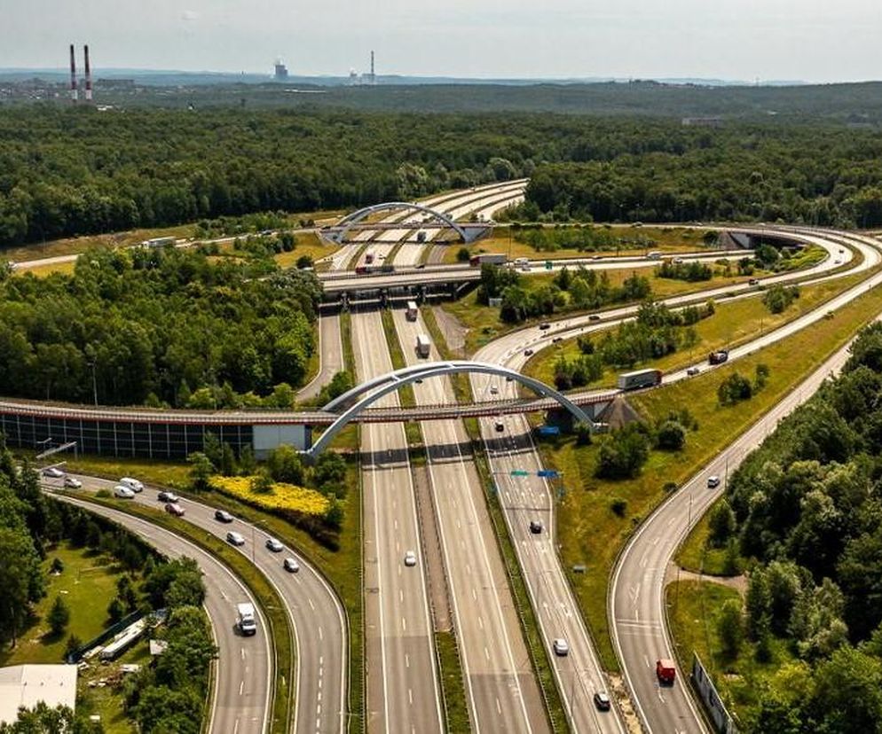 Autostrada A4 w Katowicach