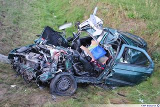 Śmiertelny wypadek na krajowej ósemce 1