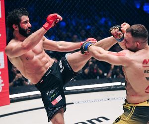 Mamed Khalidov fantastycznie rozprawił się z Adrianem Bartosińskim! Ekwilibrystyczny wyczyn legendy KSW