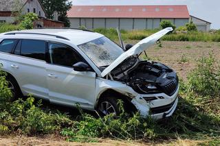 Koszmarny wypadek pod Grudziądzem! Motorowerzysta zmarł w szpitalu [ZDJĘCIA]
