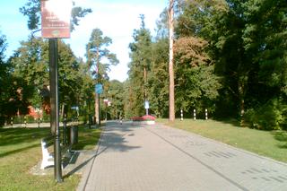 Promenada nad jeziorem Necko w Augustowie