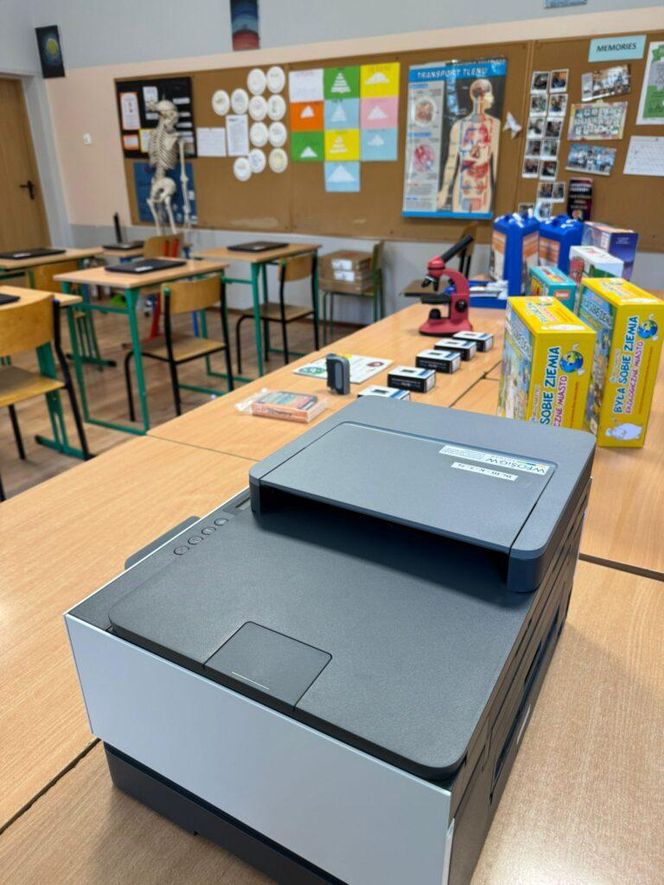  W Zespole Szkolno-Przedszkolnym w Stobnie Siódmym w gminie Godziesze Wielkie powstała nowa eko-pracownia