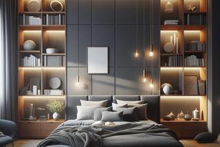 Oświetlenie LED w sypialni