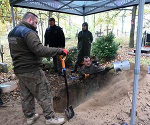 Ekshumacja Zygmunta Michalskiego, więźnia obozu koncentracyjnego