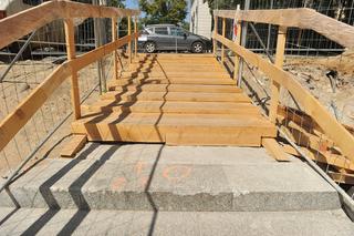 Rusza burzenie schodów! Wielkie zmiany na placu Na Rozdrożu