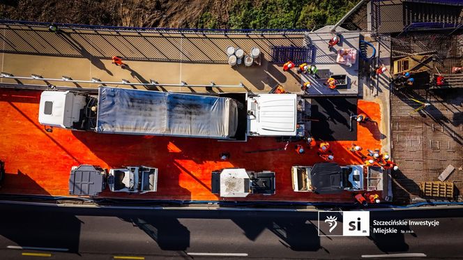 Remont Trasu Zamkowej - listopad 2025