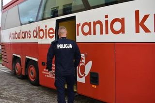 Policyjna zbiórka krwi w Garwolinie