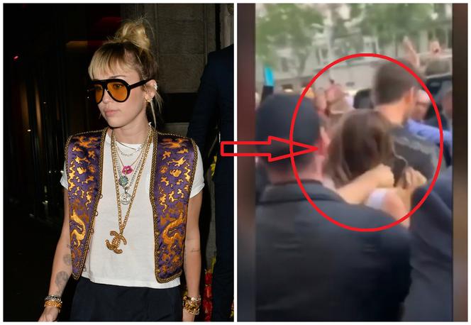 Miley Cyrus zaatakowana