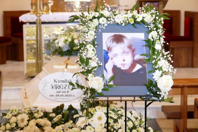Ostatnie pożegnanie 8-letniego Kamilka z Częstochowy. Śpij spokojnie aniołku