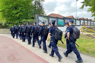 Dodatkowe policyjne patrole słuchaczy Szkoły Policji w Słupsku