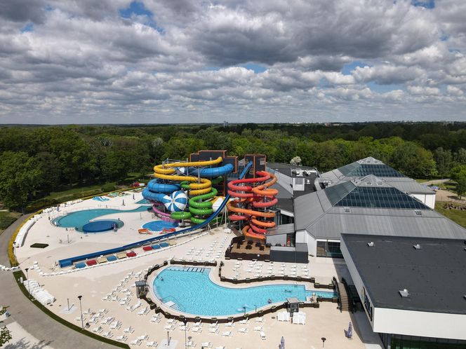 Łódź. Aquapark Fala chwali się jedyną taką zjeżdżalnią w Polsce. Chodzi o gogle z wirtualną rzeczywistością [ZDJĘCIA].