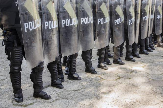 śląska policja, prewencja, demonstracja