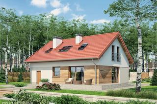 Projekt domu M201 Senne marzenie (etap I) od Muratora - wizualizacje, plany, rysunki