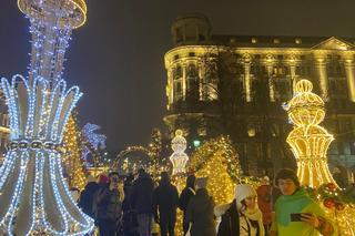 Iluminacje świąteczne w Warszawie