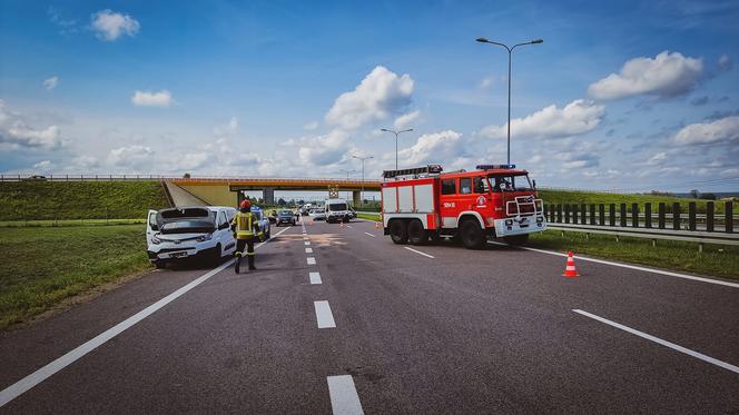 Lubelskie: Dwa zderzenia samochodów w tym samym miejscu. Kilka osób zostało rannych [GALERIA]