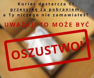 Uwaga na fałszywe paczki i przesyłki. Ostrzega policja z Nowego Sącza 