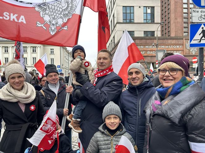 Politycy na Marszu Niepodległości 2024