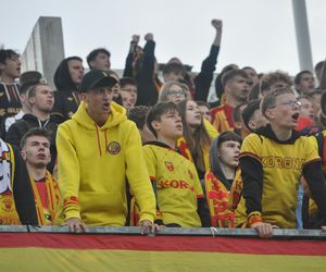 Korona Kielce - Lech Poznań. Zdjęcia kibiców na Exbud Arenie