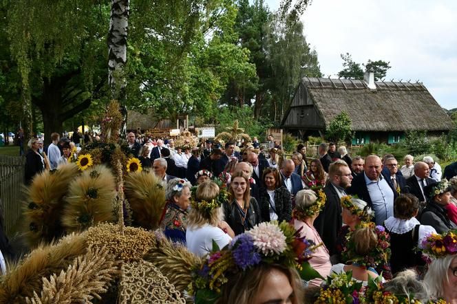 Dożynki wojewódzkie w Olsztynku 2024. Tłumy na wydarzeniu. „To był trudny rok” [ZDJĘCIA]