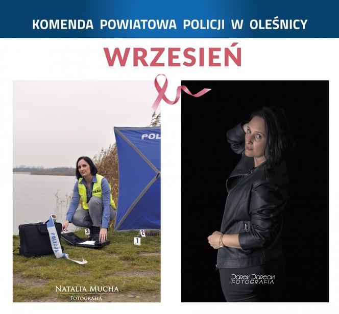 Piękne policjantki z Oleśnicy pozowały do kalendarza