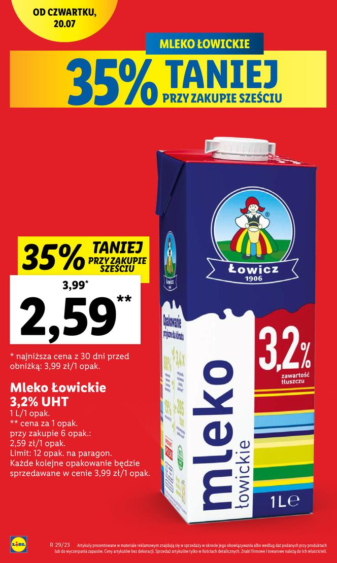 Promocje w Lidlu na sobotę