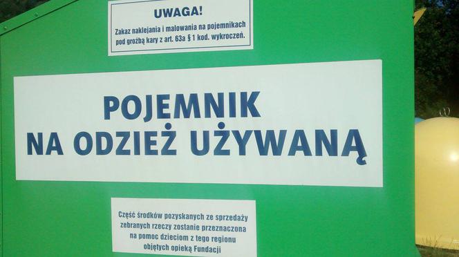 Kontenery na używane ubrania znikną z Krakowa!