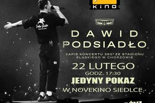 Koncert Dawida Podsiadło na wielkim ekranie w Novekino Siedlce