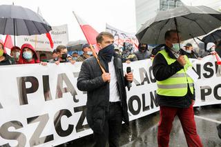 Rolnicy zablokowali stolicę