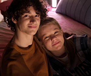 M jak miłość. Grzesiek (Borys Wiciński), Lenka (Olga Cybińska)