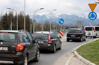 Korki na zakopiance - 29 kwietnia 2023