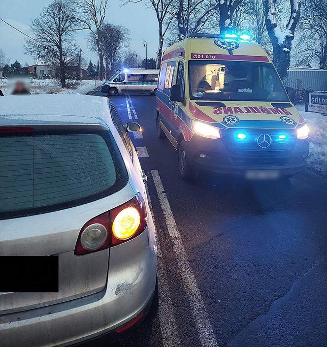 Potrącenie dziewczynki na przejściu dla pieszych w Nowym Stawie