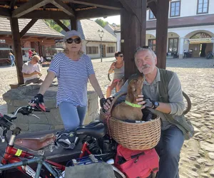 Festyn Rowerowy w Miasteczku Galicyjskim. Zabrali nawet psa! [ZDJĘCIA]