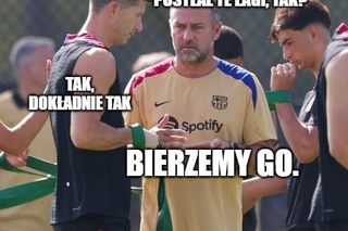 Wojciech Szczęsny w Barcelonie MEMY