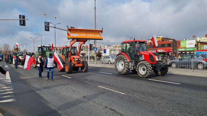 Protest rolników w Lublinie [GALERIA]