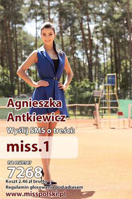 Wybory miss polski 2014 Agnieszka Antkiewicz