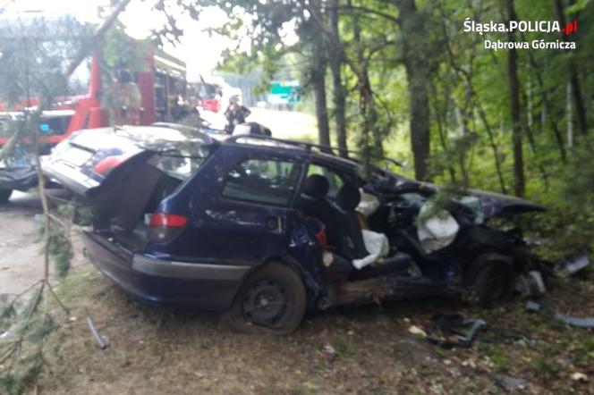 Wypadek w Dąbrowie Górniczej