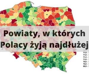 Gdzie Polacy żyją najdłużej? Oto lista 10 powiatów