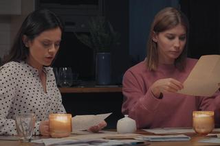 	M jak miłość odc. 1793. Justyna (Magdalena Wieczorek), Kasia (Paulina Lasota)