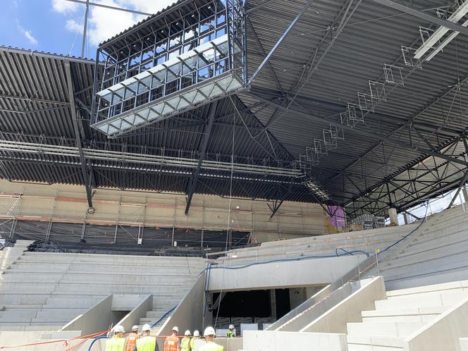 Stadion Miejski w Katowicach jest na ukończeniu. Najnowsze zdjęcia z czerwca