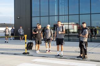 Piłkarze Legii Warszawa poleciceli do Kazachstanu z Radomia