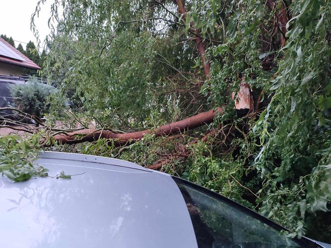 Gwałtowne burze przeszły nad Podkarpaciem 