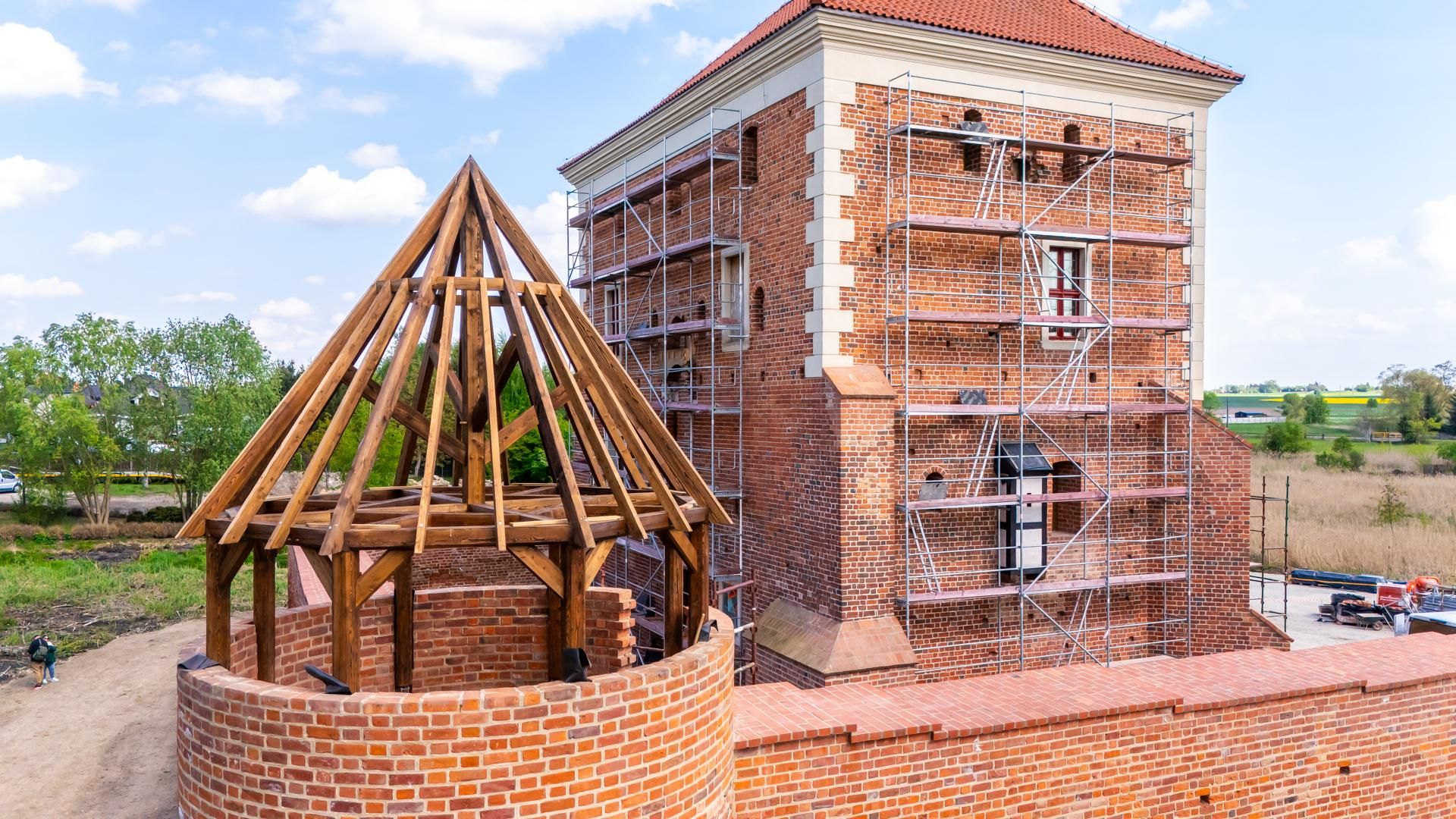 Rewitalizacja zamku w Gołańczy (Wielkopolska) 