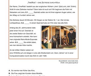 Egzamin ósmoklasisty niemiecki 2025 - arkusz CKE 15.05.2025