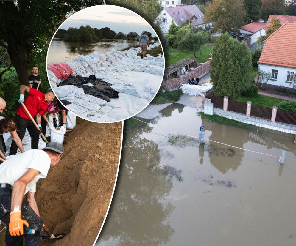 Brzeg Dolny walczy z falą kulminacyjną! Trudna sytuacja w Ścinawie