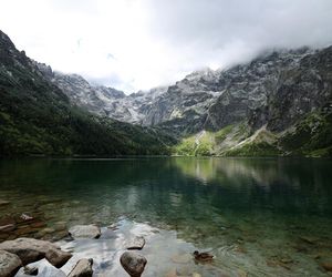 Śnieg w Tatrach w sierpniu