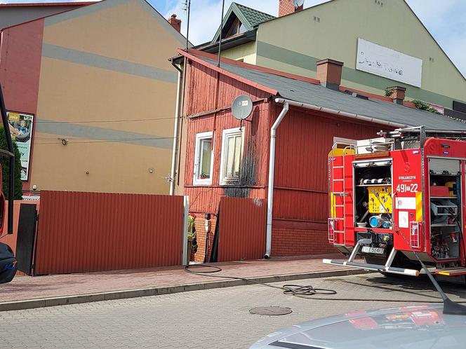 Pożar na ulicy Dworcowej! Na miejscu wszystkie służby